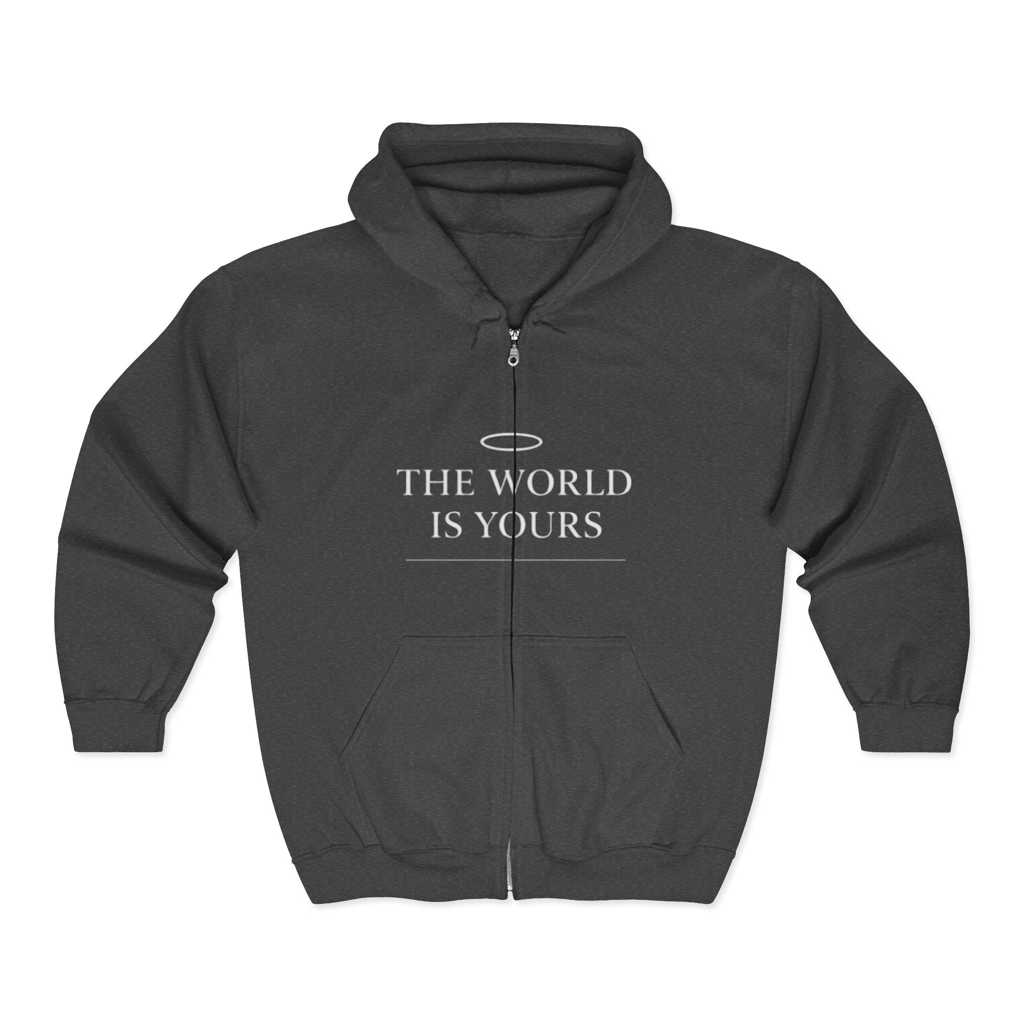 Badangel 'The World Is Yours' Zip Hoodie