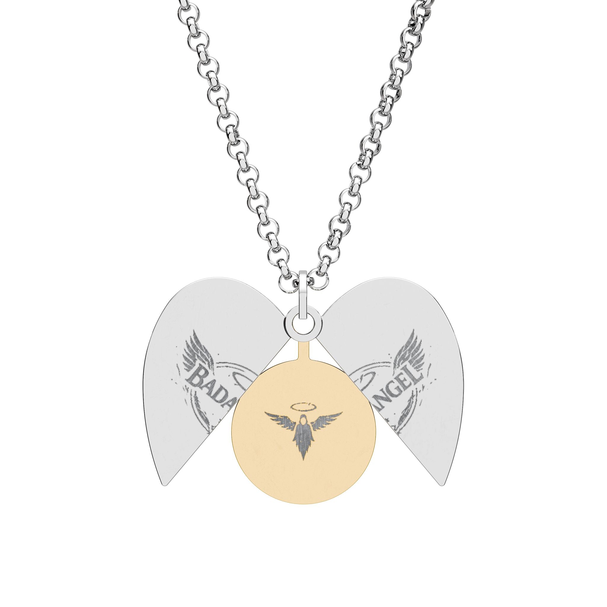 Hidden Message Heart Necklace — Engravable Secret-Locket Pendant