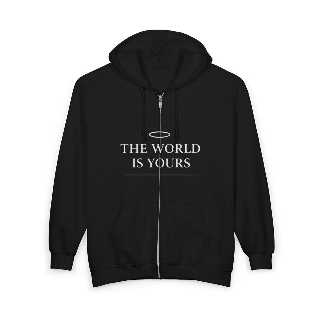 Badangel 'The World Is Yours' Zip Hoodie