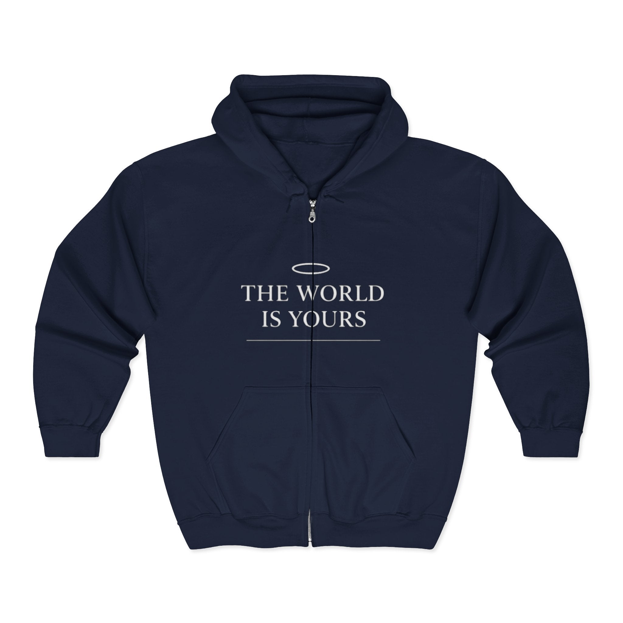 Badangel 'The World Is Yours' Zip Hoodie